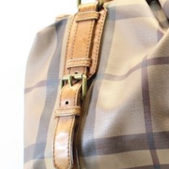 Burberry BEAUTIFUL Northfield Smoked Check Tote! Classic Burberry! Great Size! - Picture 11 of 15